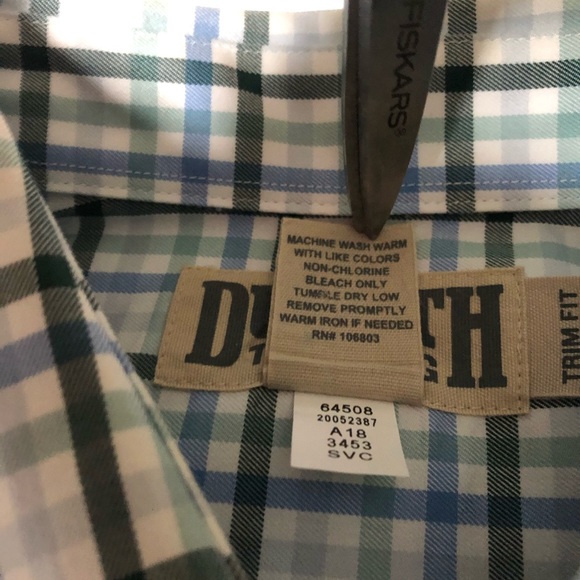 Duluth Trading Co. Men’s Small Button Down Shirt - Picture 4 of 4